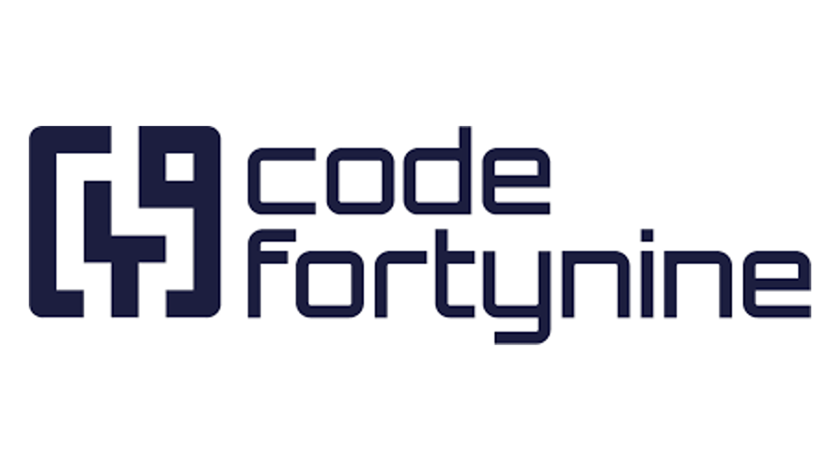 Codefortynine logo card